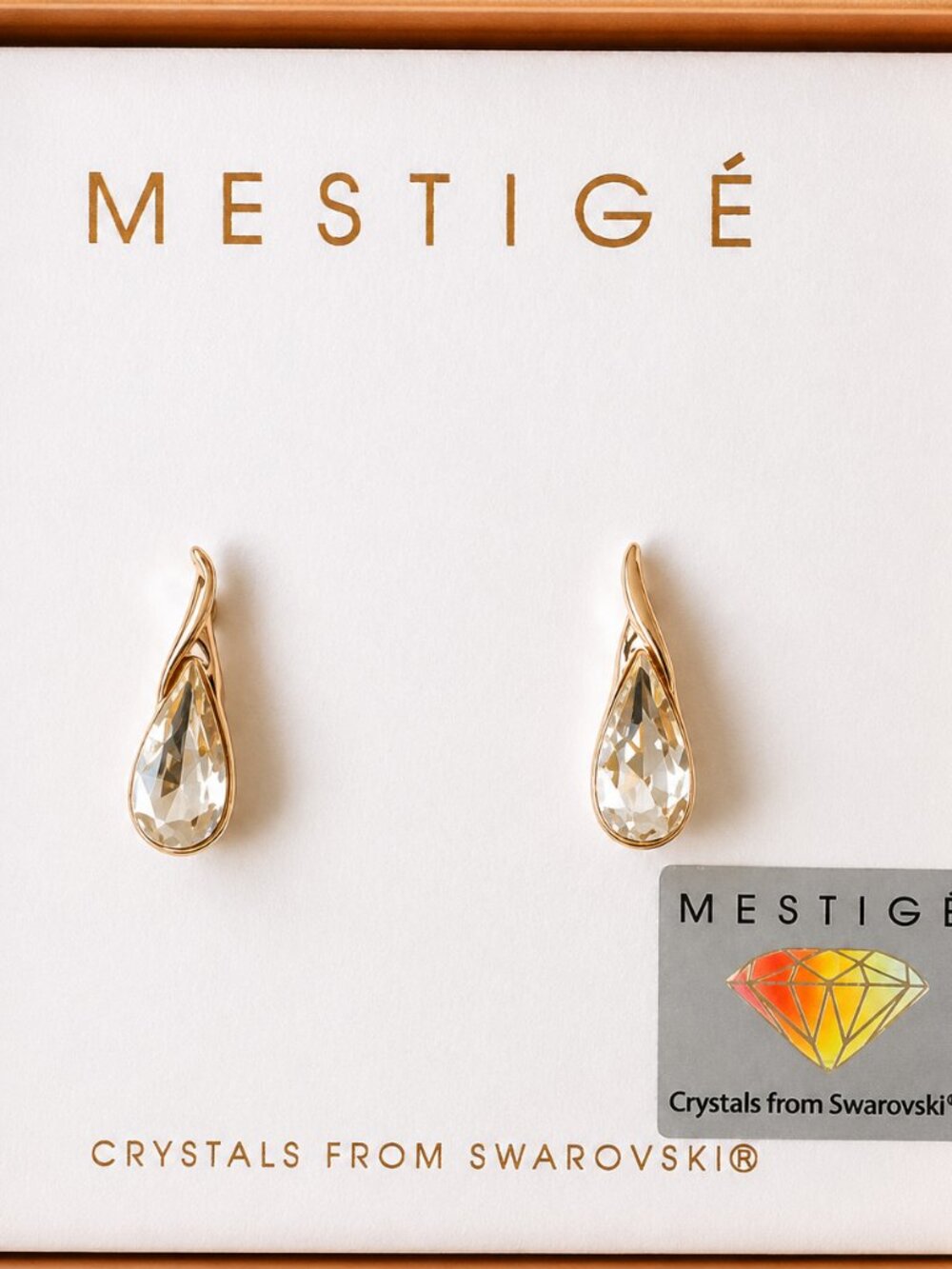 Women Earring with Swarovski® Crystals